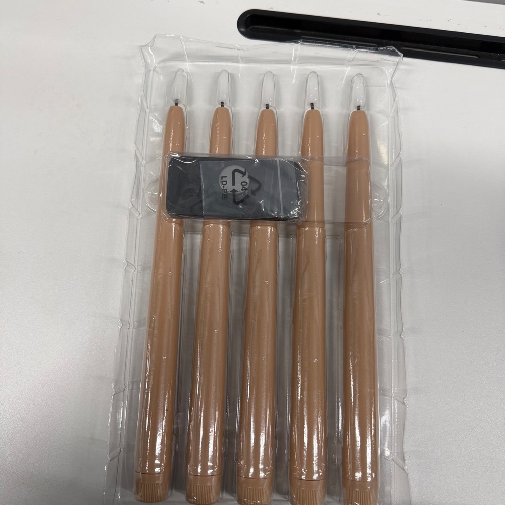 Enchanted Spaces LED Flameless Taper Candles Set of 5 Tan with Remote Control - Picture 4 of 8